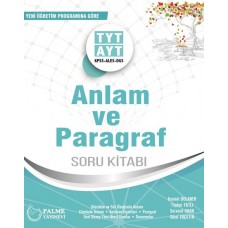 YKS TYT-AYT Anlam Ve Paragraf Soru Kitabı 