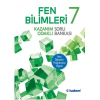 TUDEM 7.SINIF FEN BİLİMLERİ KAZANIM ODAKLI SORU BANKASI YENİ